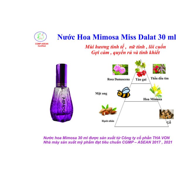  Nước hoa Mimosa 30 ml